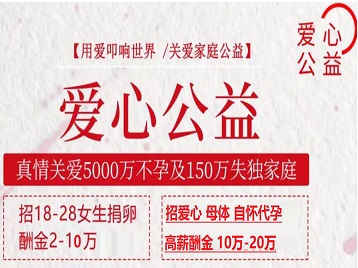 新昌捐卵助孕生子 爱心志愿者招募